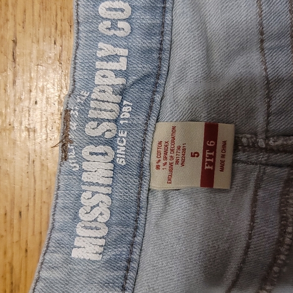 Massimo short jean shorts sz 5 - Picture 5 of 6